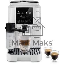 Кофемашина автоматическая DeLonghi ECAM220.61.W белый, молотый+зерновой, 1.8 л, 1450 Вт, 15 бар
