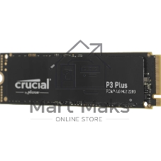 Накопитель SSD Crucial P3 Plus, 2Tb, PCIe 4.0 x4, M.2 2280, NVMe, R/W 5000/4200