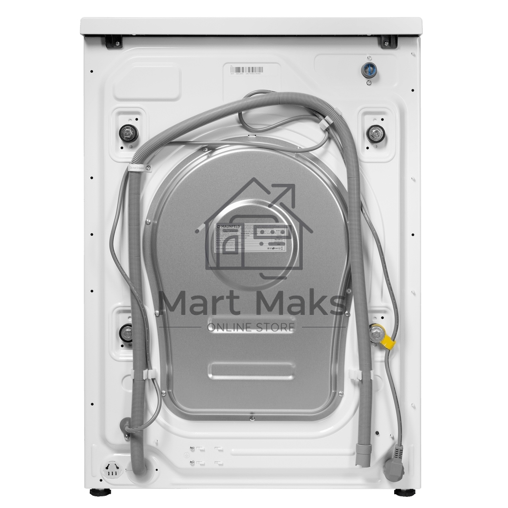 Стиральная машина Maunfeld MFWM128WH053 белая, загрузка фронтальная 7.5кг, 1200 об/мин., класс: A+++