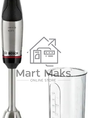 Блендер погружной Bosch MSM6M610 1000Вт нержавеющая сталь/черный