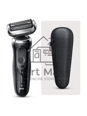 Электробритва сетчатая Braun Series 7 71-N1000S реж.эл.:3 питан.:аккум. черный