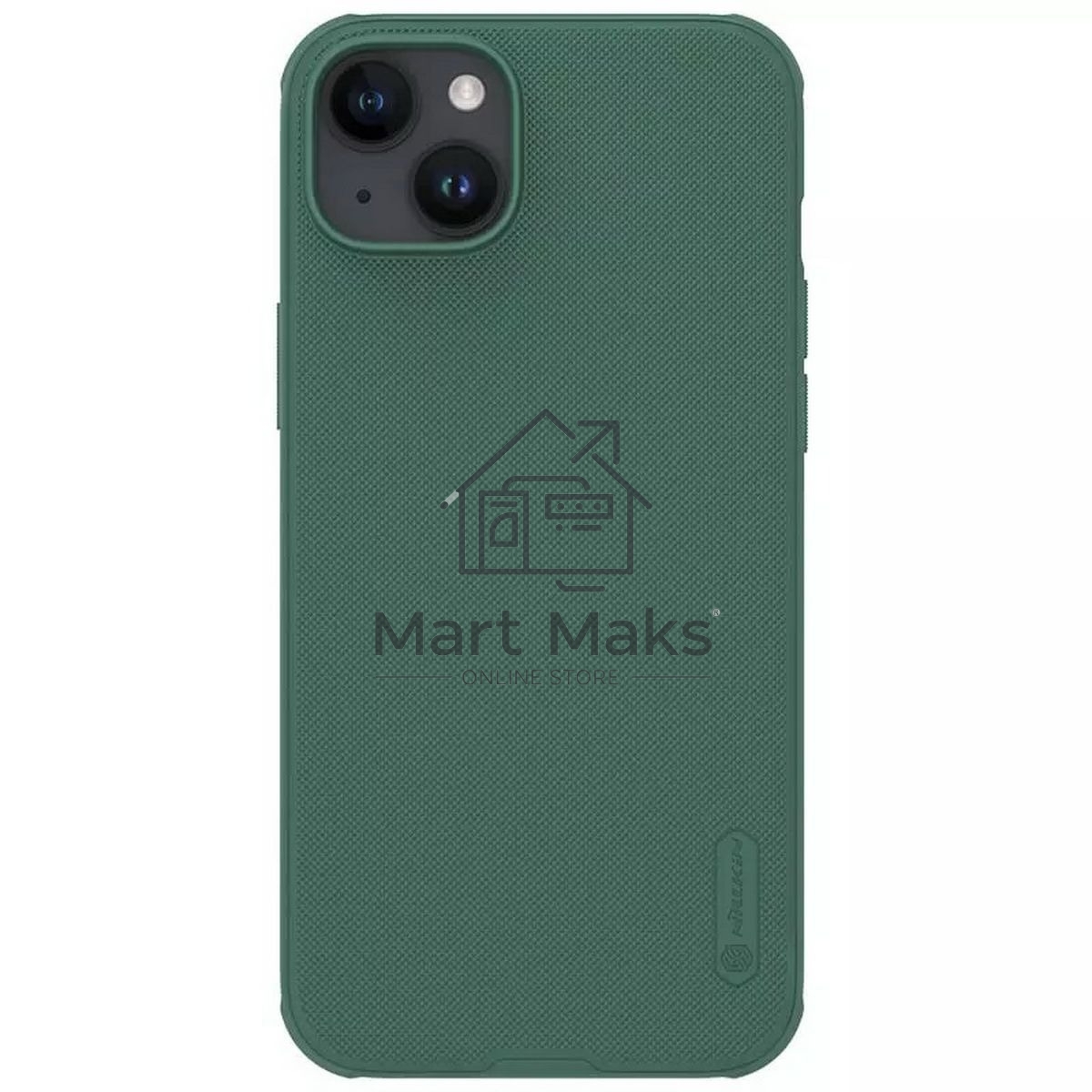 Чехол Super Frosted Shield Pro, темно-зеленый, (AP IP15 Plus)