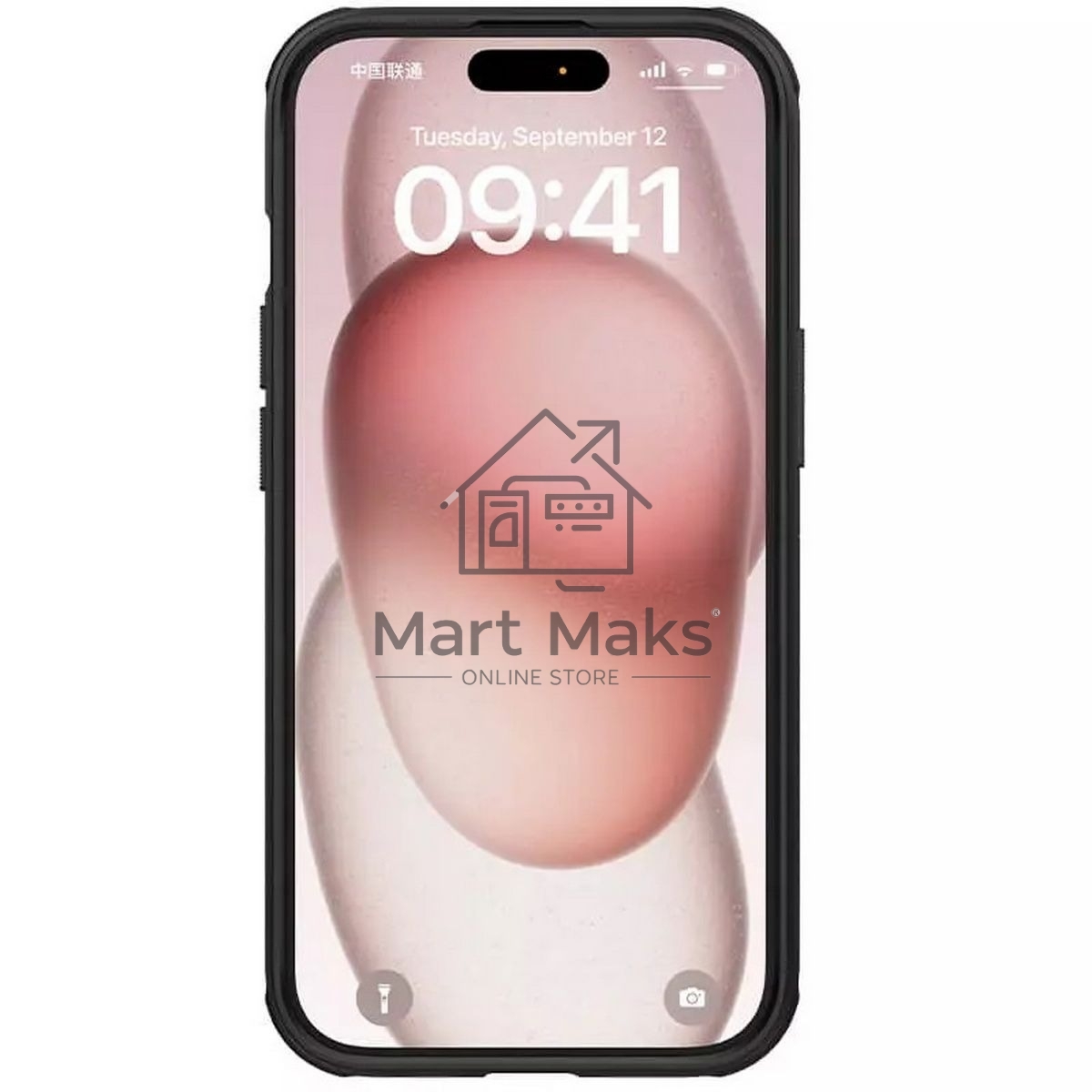 Чехол Super Frosted Shield Pro, черный, (AP IP15 Pro)