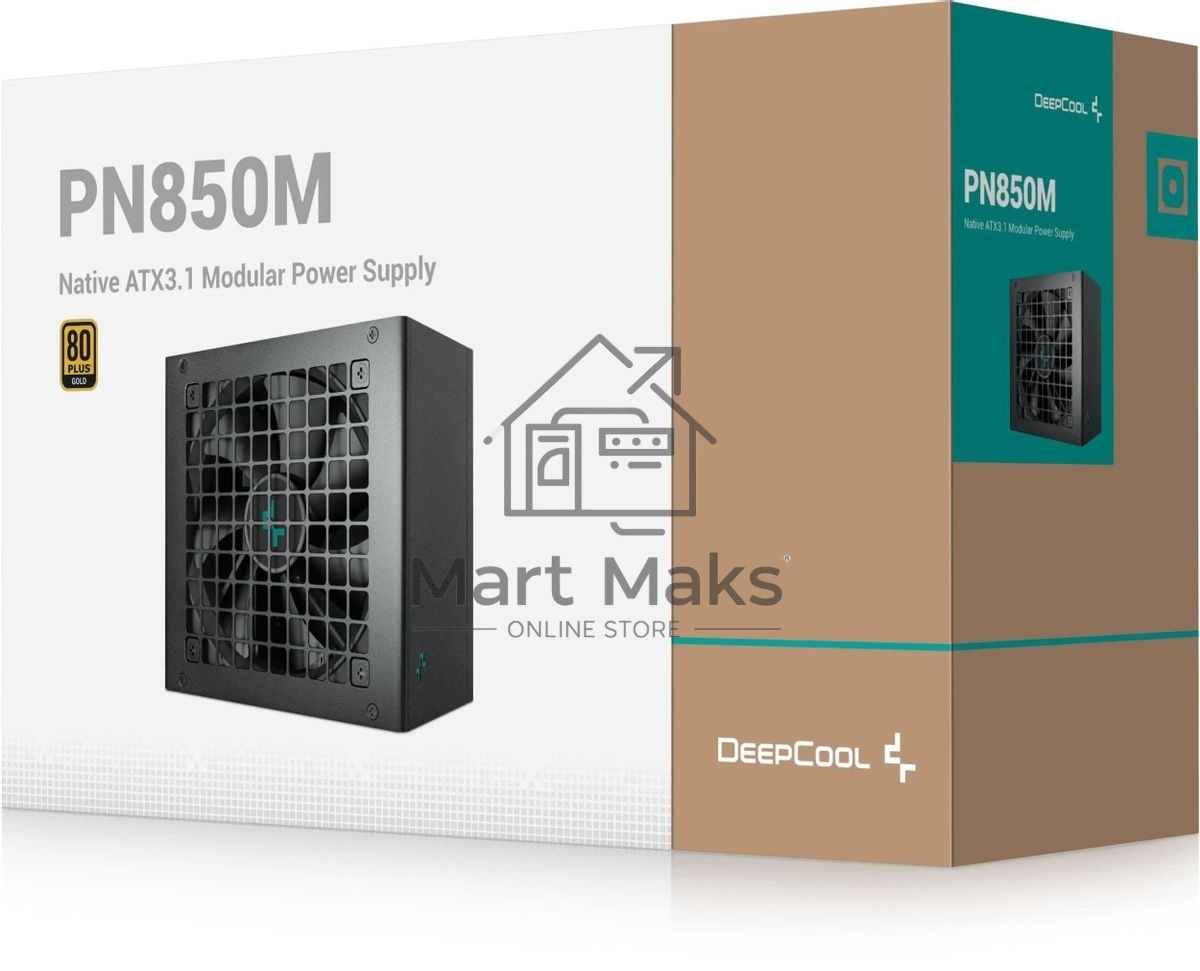 Блок питания Deepcool / GamerStorm PN850M, 850Вт, 80 PLUS Gold, 120мм, черный