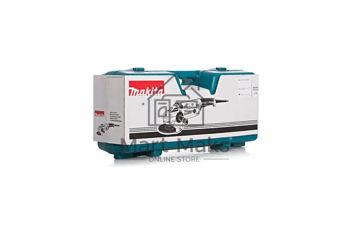 Углошлифовальная машина Makita GA9020SF 2200Вт 6600об/мин рез.шпин.:M14 d=230мм