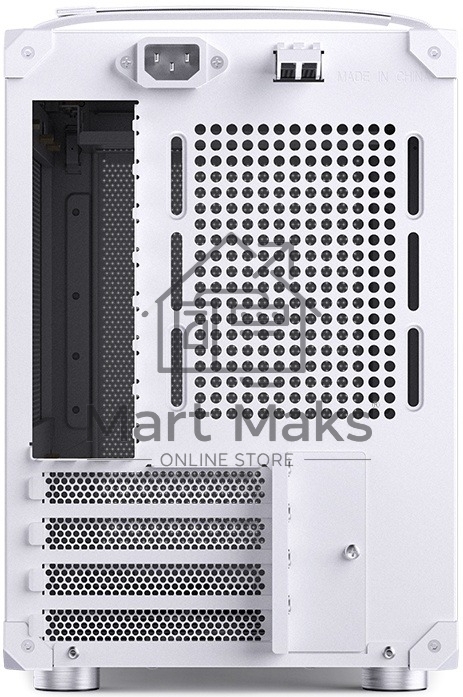 Корпус без блока питания JONSBO C6 MAX Handle, Mini-Tower, TG, no fan, 1xUSB-A 3.0 + 1xUSB-C 3.1, mATX, mITX White