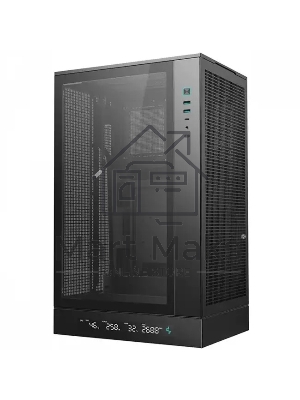 Компьютерный корпус MiniTower Deepcool CH270 черный (Mini-ITX, без БП, 2*Type A+USB Type-C) (R-CH270-BKNDM0-G-1)