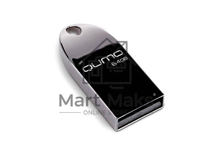 Флешка USB QUMO 64 Gb Cosmos цвет корпуса серебристый2.0 (QM64GUD-Cos-s)