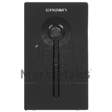 Источник бесперебойного питания Crown CMU-SP650COMBO/650 ВА/390 Вт/2 х CEE 7 (евророзетка), 3 x IEC 320 C13 (компьютерная)