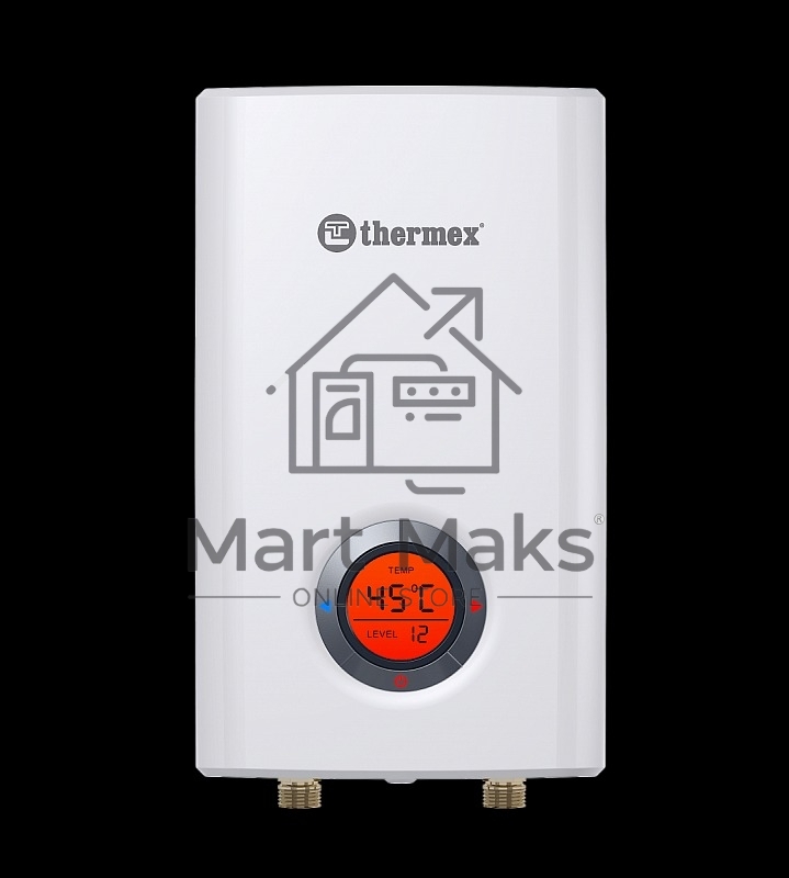 Водонагреватель проточный Thermex Topflow 10000, 10000Вт белый