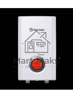 Водонагреватель проточный Thermex Topflow 10000, 10000Вт белый