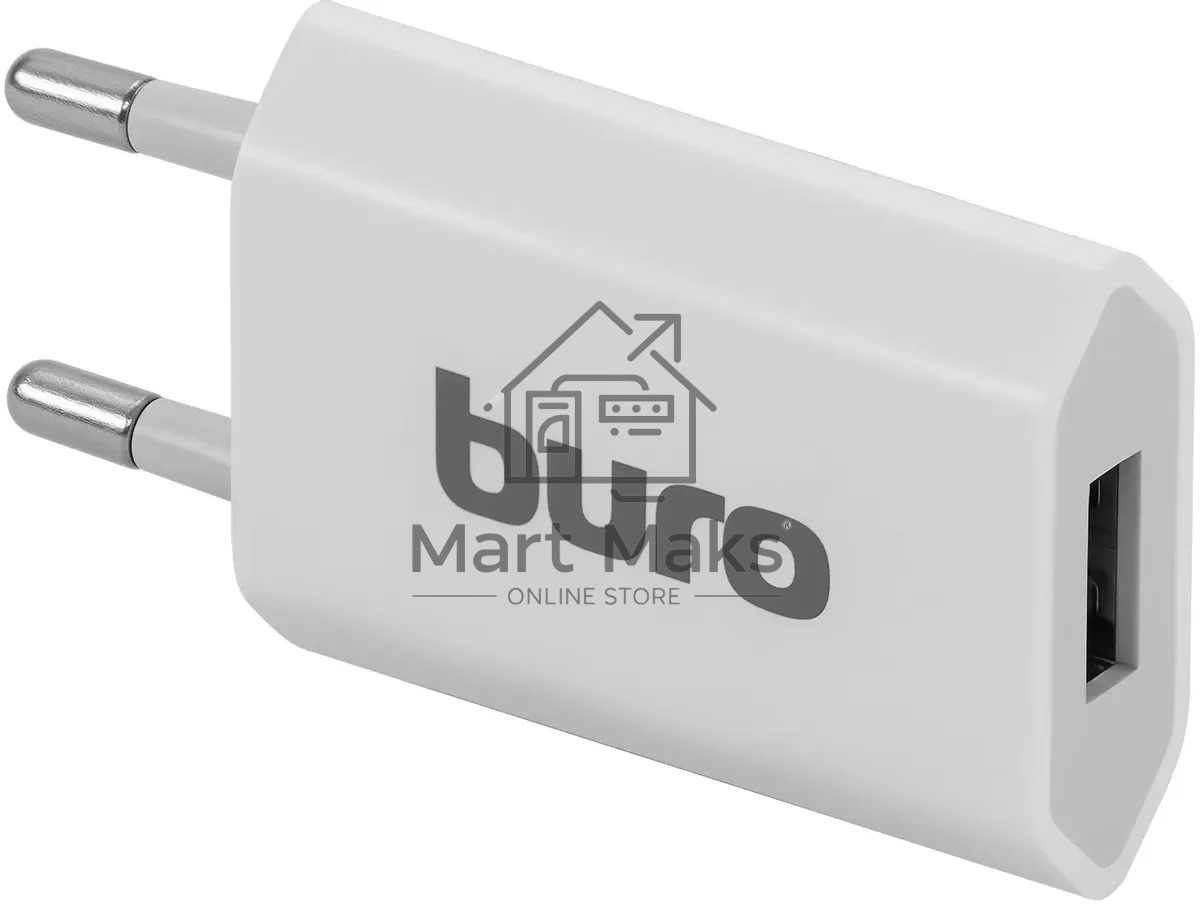 Сетевое зарядное устройство Buro TJ-164w 1A универсальное белый
