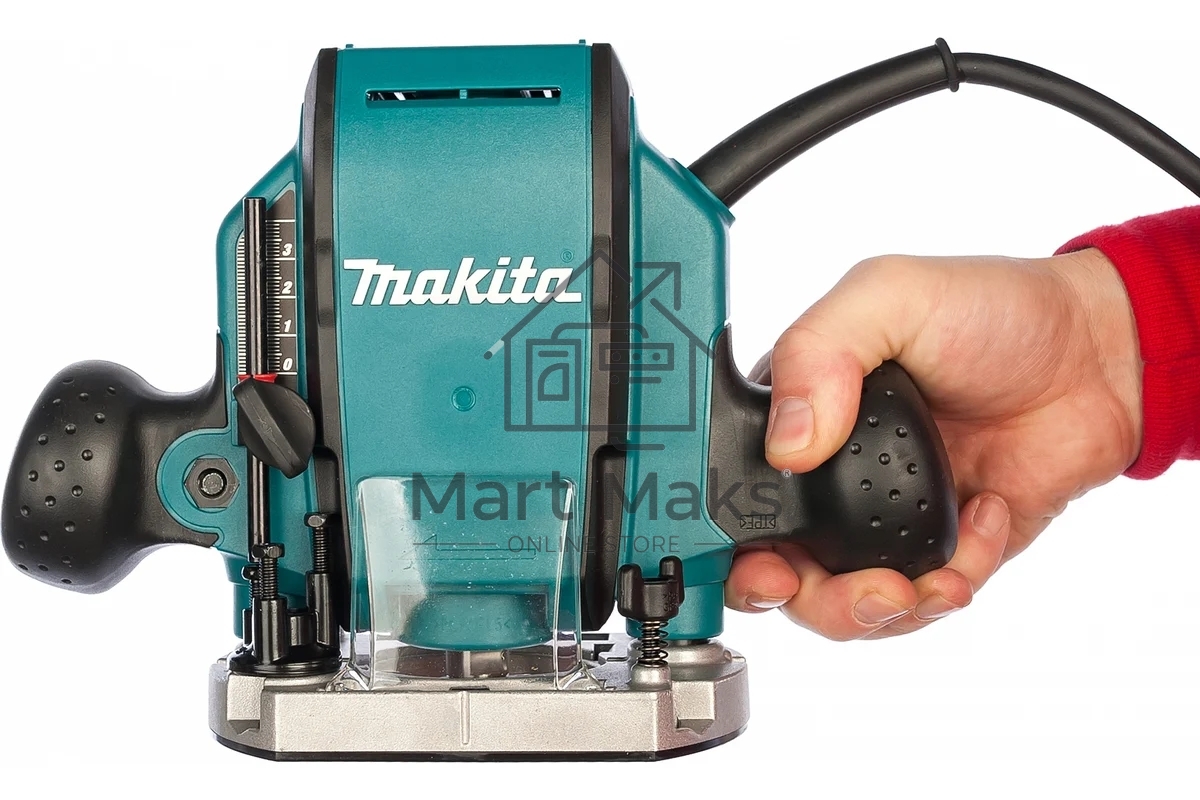 Фрезеры Makita RP0900 Фрезер,900Вт,27000об\м,ход-35мм,цанга-6\8мм,2.7кг,кор