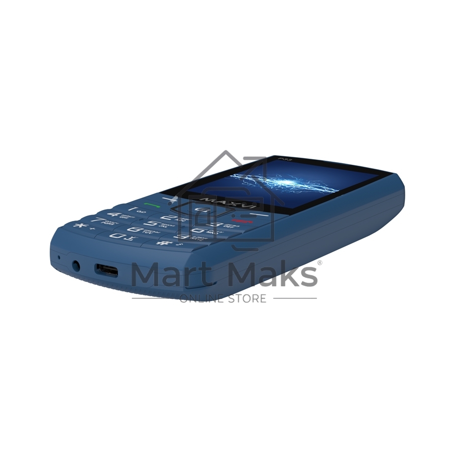 Мобильный телефон Maxvi P33 маренго