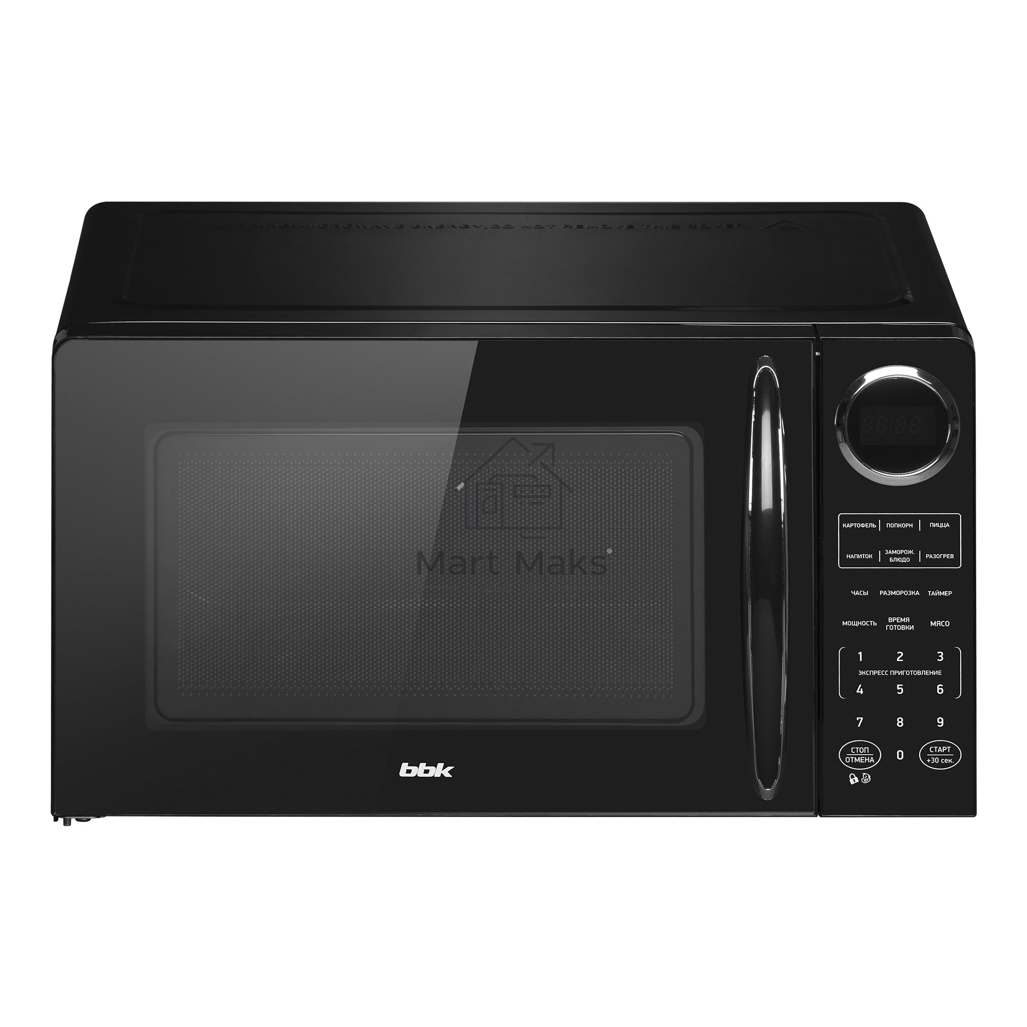 Микроволновая печь BBK 23MWS-907S/B (черный)