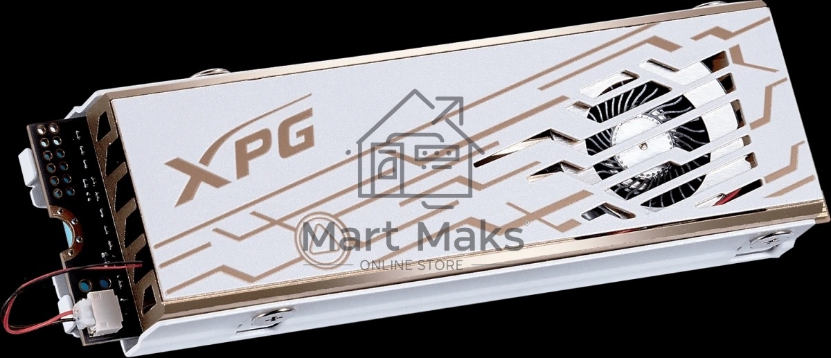 Накопитель SSD ADATA XPG MARS 980 PRO, 2000GB, M.2(22x80mm), NVMe, PCIe 5.0 x4, 3D NAND, R/W 14000/13000MB/s, IOPs 2 000 000/1 650 000, TBW 1480, DWPD 0.4, with Heat Sink (5 лет)