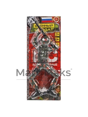 Военный солдат Играем вместе. Свет+звук Военный солдат Играем вместе. Свет+звук