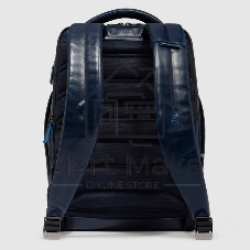 Рюкзак мужской Piquadro Blue Square CA6593B2/BLU2, кожа, темно-синий