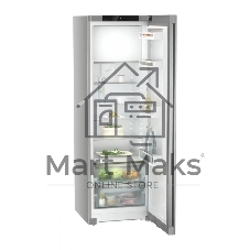 Холодильник Liebherr RBsfd 5221-22 001 серебристый однокамерный 311/34л морозилка сверху