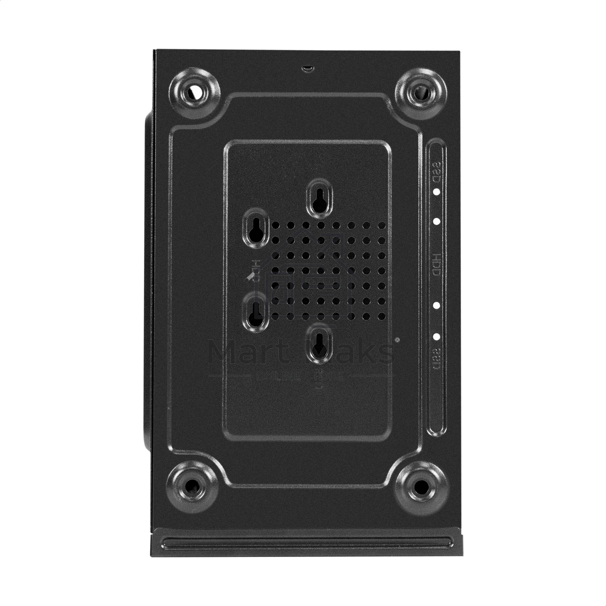 Компьютерный корпус Minitower ExeGate BAA-403-AAA350 (mATX, БП AAA350 с вент. 8см, 2*USB, HD Audio, черный)