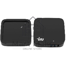 Неттоп IRU 110JLCN Cel N4500 (1.1) 8Gb SSD256Gb UHDG Windows 11 Pro GbitEth WiFi BT черный (2152163)