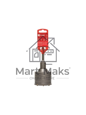 Коронка буровая по бетону с оснасткой TCT-72 М22 SDS-plus Master EKF tct-72-m22