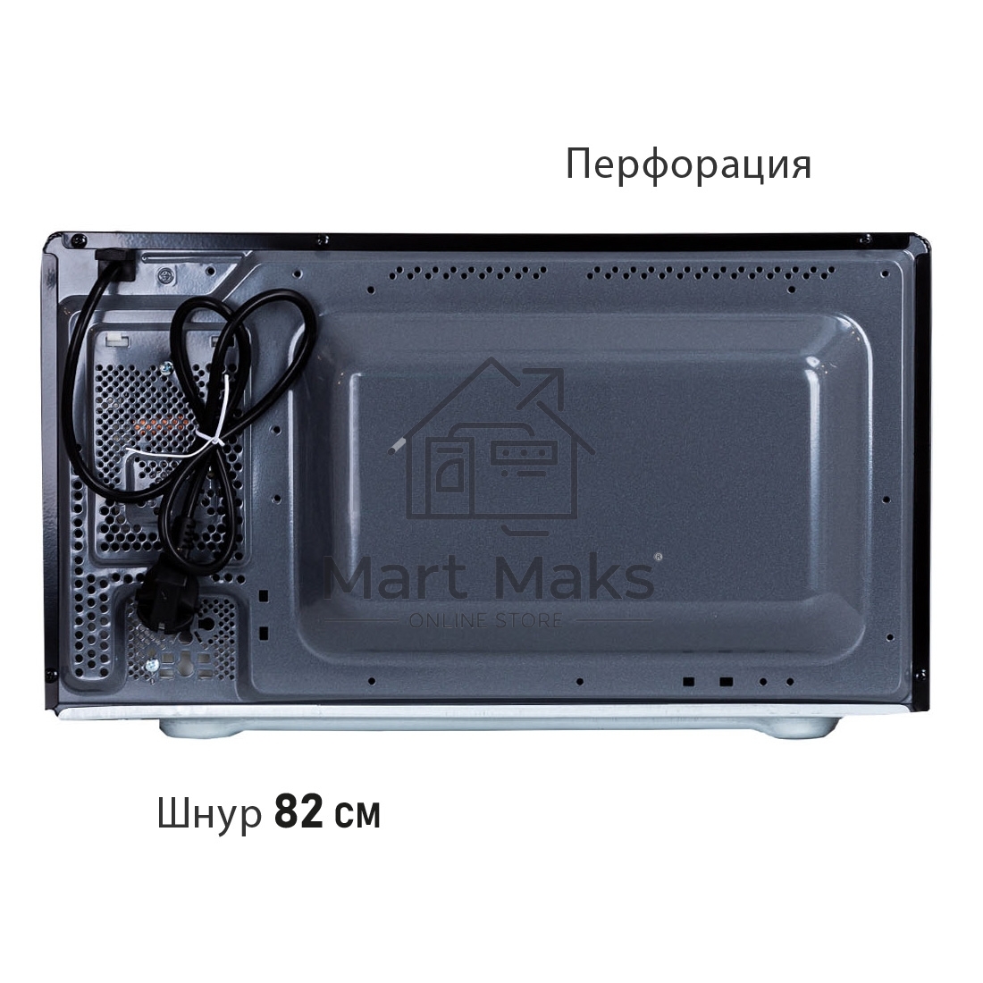 Микроволновая печь Pioneer MW361S черный 23л 800Вт поворотный механизм
