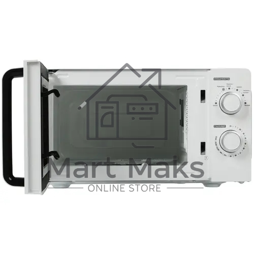 Микроволновая печь JVC JK-MW120M белый, 20 л, 700 Вт, переключатели - поворотный механизм