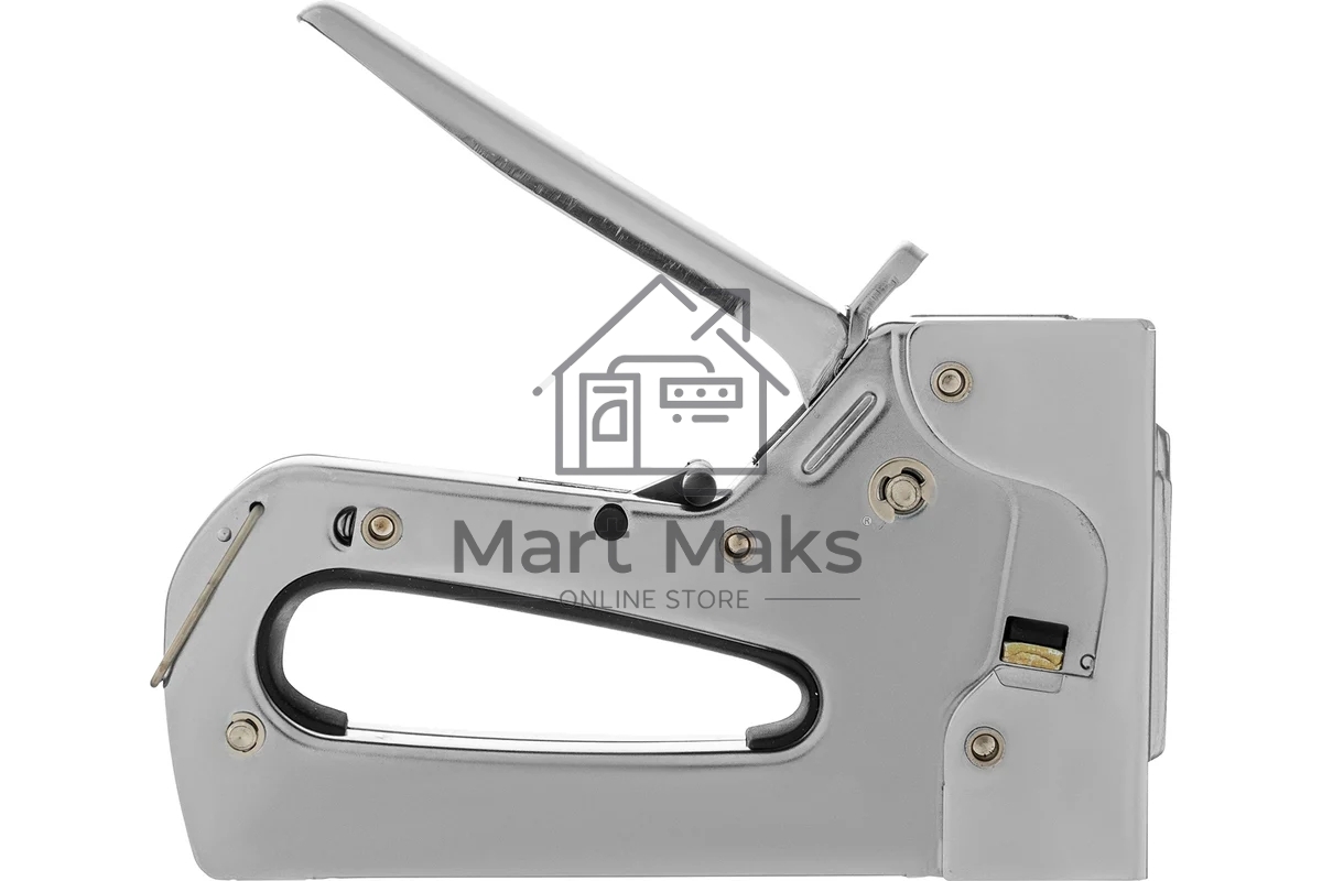 Степлер мебельный MATRIX PROFESSIONAL 40913 металлический регулируемый, тип скобы 53, 6-14 мм