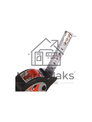 Рулетка Matrix continuous fixation 5мх19мм обрезиненный корпус плавная фиксация