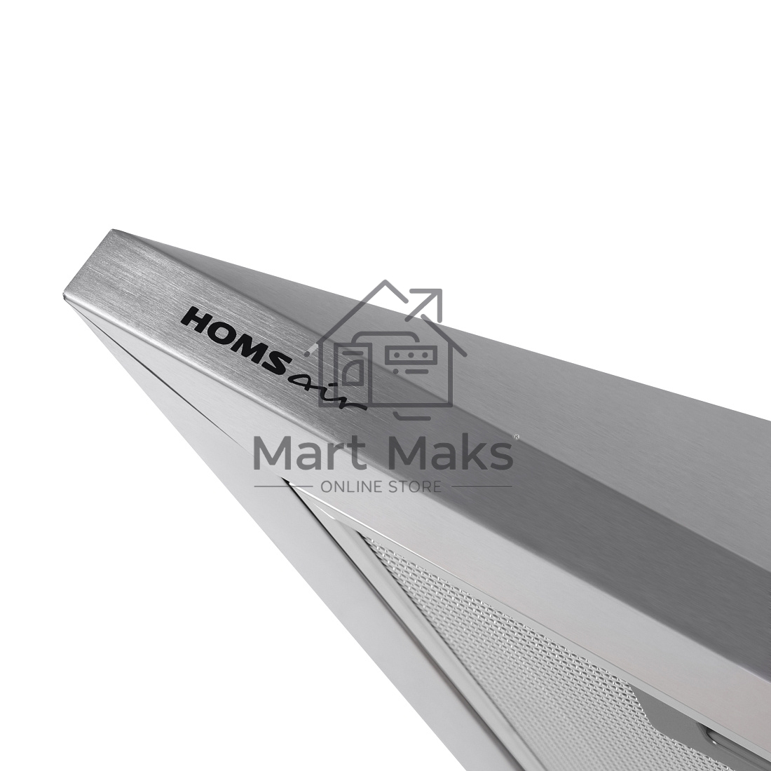 Вытяжка каминная HOMSair Delta 60 нержавеющая сталь, 60 см, 600 куб. м/ч, 47 дБ