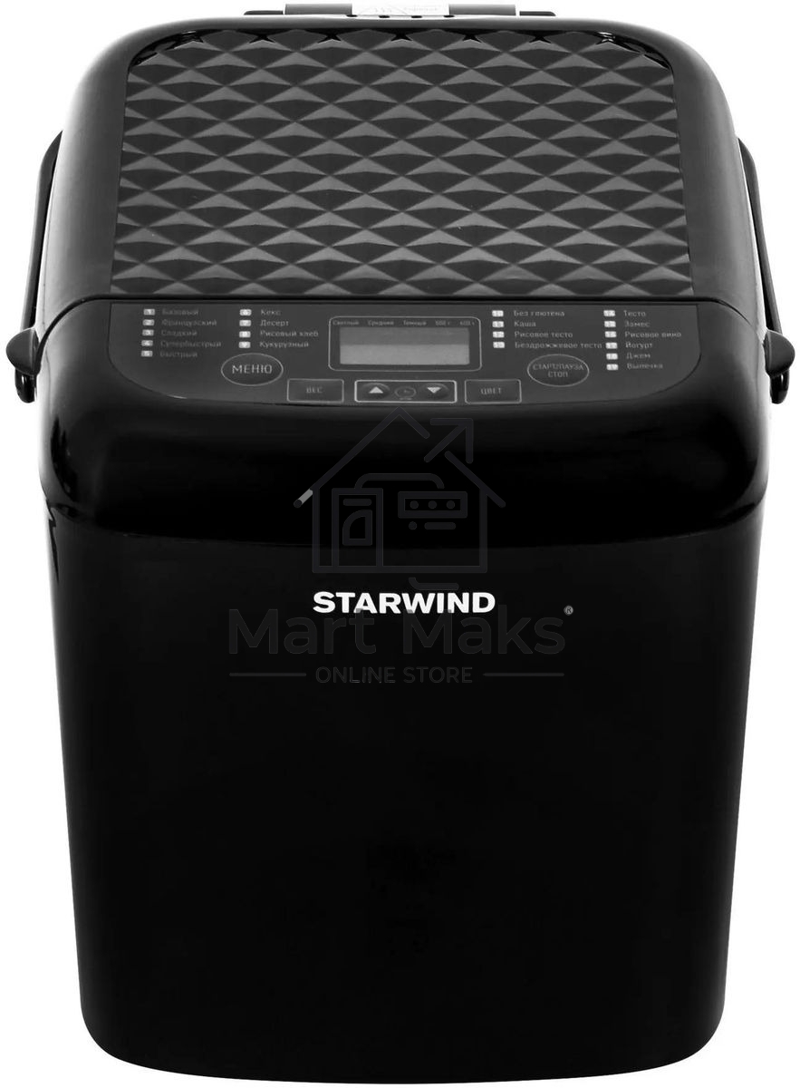 Хлебопечь Starwind SBM1083 500Вт черный