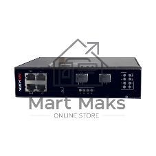 Коммутатор Hikvision DS-3T0306P, 4×100 Мбит/с PoE+ + 2×1 Гбит/с SFP, неуправляемый
