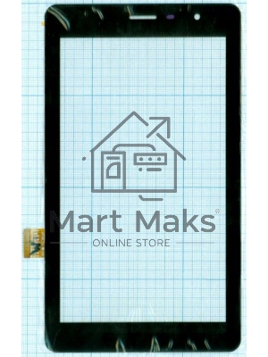 Сенсорное стекло (тачскрин) RS7F299D_V2.0, черное