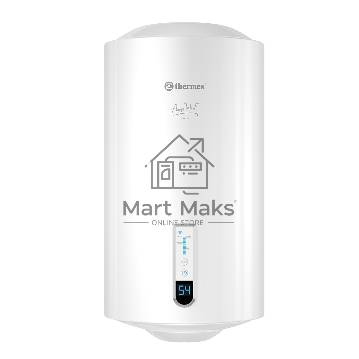 Водонагреватель накопительный Thermex Auga 50 V Slim Wi-Fi