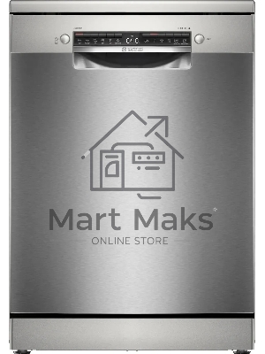 Посудомоечная машина Bosch SMS4HVI00E, серебристый, 60 см, 14 компл., сушка интенсивная, 46 дБ, класс D