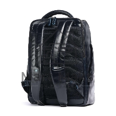 Рюкзак мужской Piquadro Blue Square CA6593B2/BLU2, кожа, темно-синий
