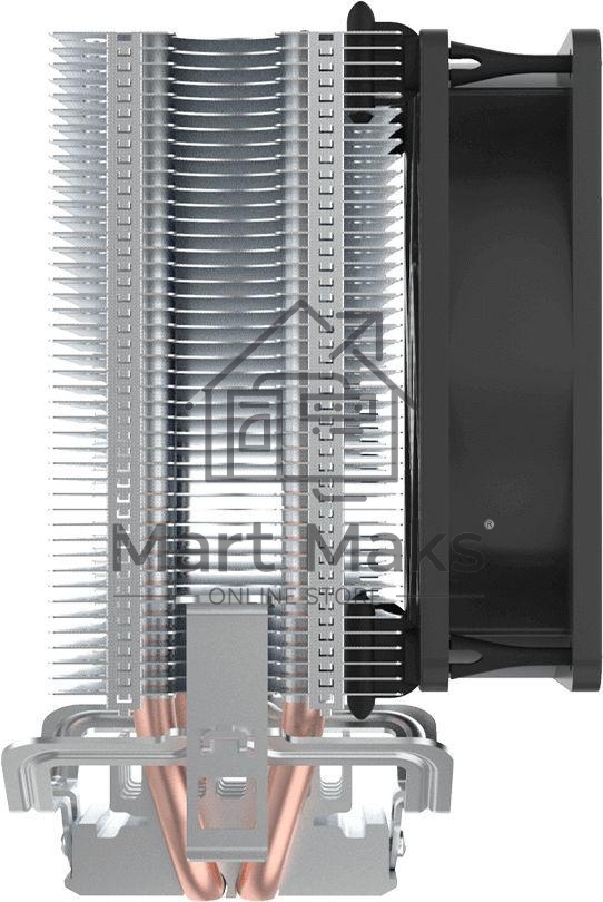 Кулер для процессора PcCooler S93 V2 Soc-AM5/AM4/1200/1700/1851 черный 3-pin 26.4dB Al+Cu 100W Ret (R3-I210WBKNXX-GL)