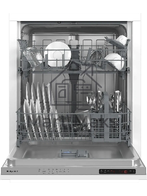 Встраиваемая посудомоечная машина Hotpoint HI 4C39, серебристый, 59.8 см, 13 компл., 49 дБ, класс A++