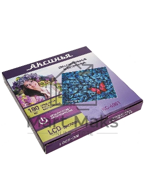 Весы напольные электронные АКСИНЬЯ КС-6001 Бабочки: 180 кг, 26x26см