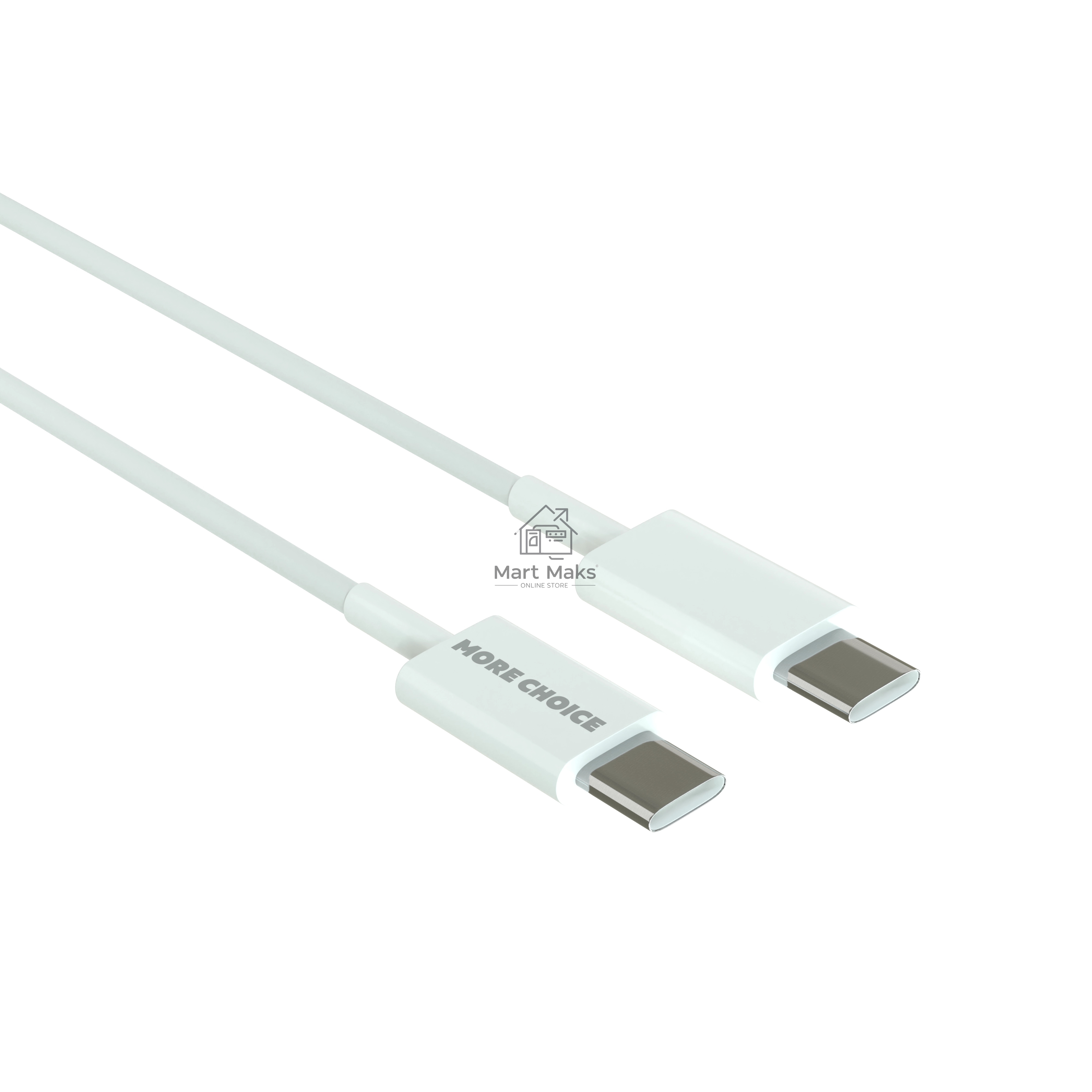 Сетевое зарядное устройство MORE CHOICE (4610196408915) NC60a 1USB-C 3.0A PD 20W быстрая зарядка для Type-C, белый
