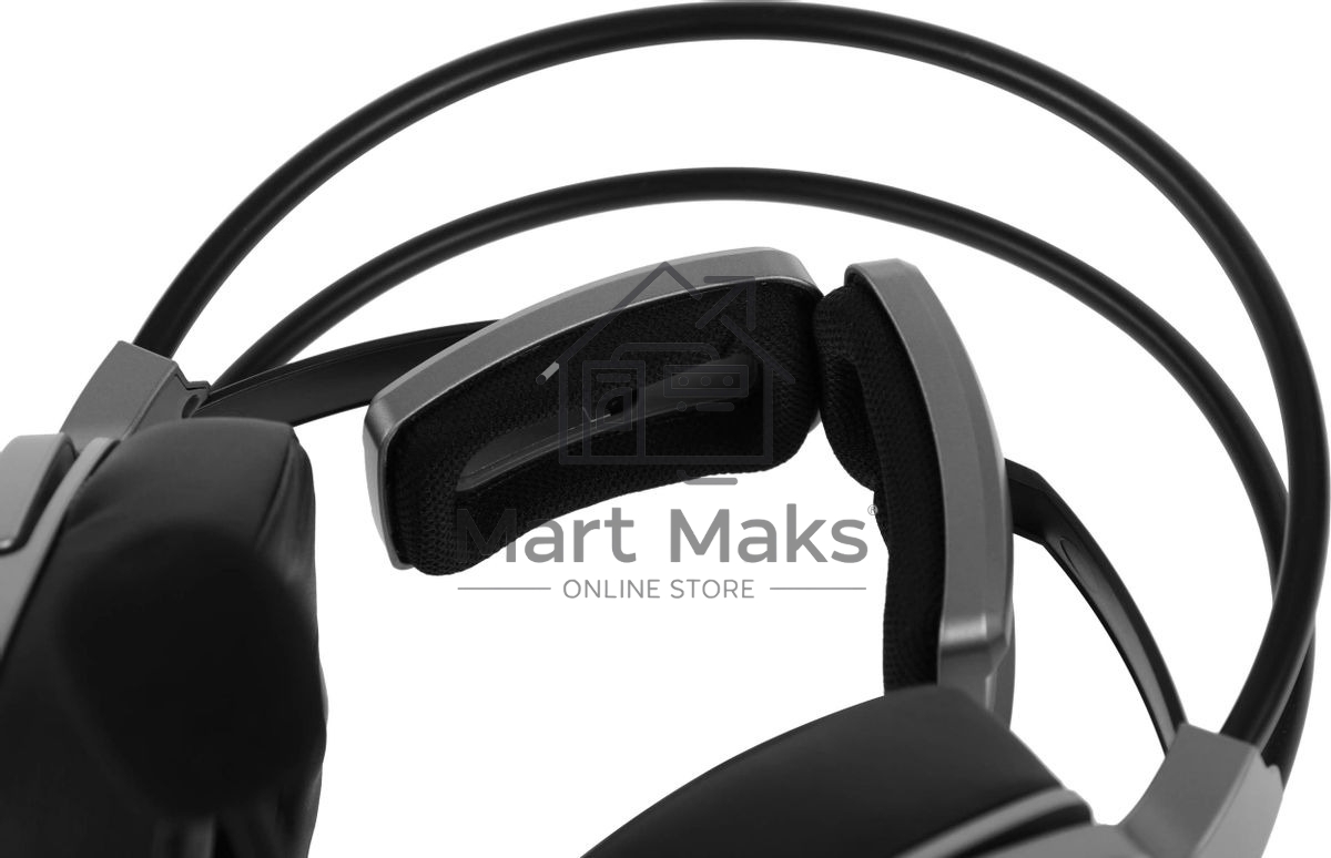 Гарнитура проводная с микрофоном A4Tech Bloody G575 серый 2м мониторные USB оголовье (G575 USB/GREY)