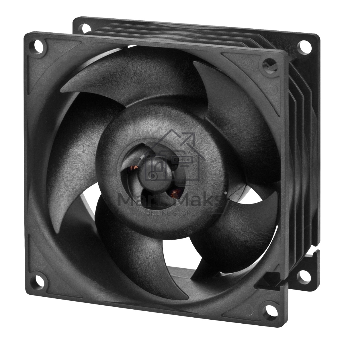 Вентилятор для корпуса Arctic S8038-7K черный, 80 мм, 7000 об/мин, 22.5 дБ, 4 pin