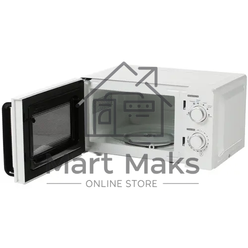 Микроволновая печь JVC JK-MW120M белый, 20 л, 700 Вт, переключатели - поворотный механизм