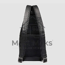 Рюкзак слинг мужской Piquadro Urban CA6540UB00/N, кожа, черный