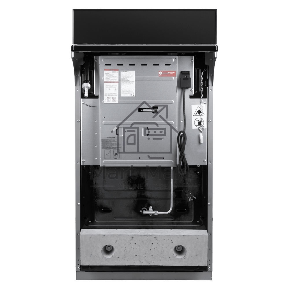 Плита газовая Maunfeld MGC50GEGR08 серый, конфорок 4 шт, духовка 59 л, 50 см x 88 см x 65 см