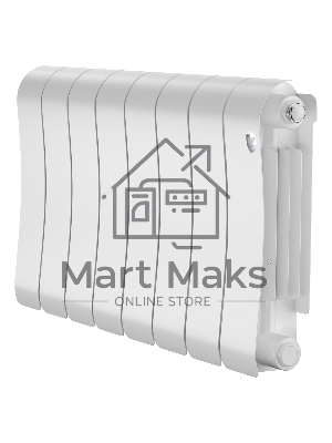 Радиатор биметаллический Royal Thermo Infinity 300 Bianco Traffico - 8 секц.