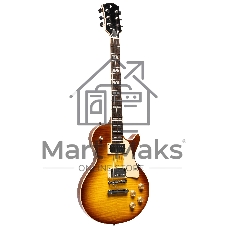 Электрогитара STAGG SEL-DLX TB BST 6-ти струнная, цвет Tobacco Burst