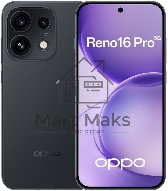 Смартфон Oppo CPH2863 Reno16 pro 12/512Gb черный