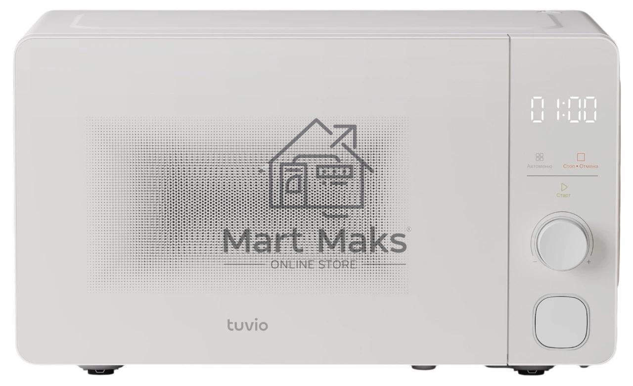 Микроволновая печь Tuvio MW05WB 20 л с функцией разморозки, регулировкой мощности и автоменю, белая